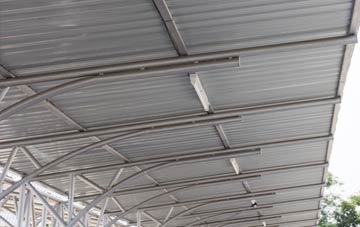 installing Packwood Gullet metal roofing